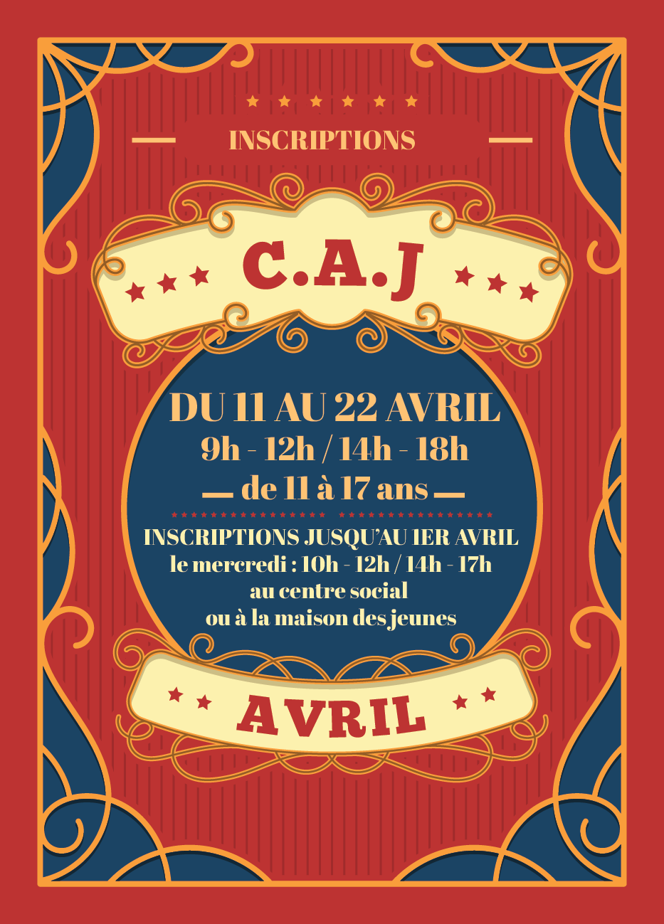 Affiche CAJ Av2022