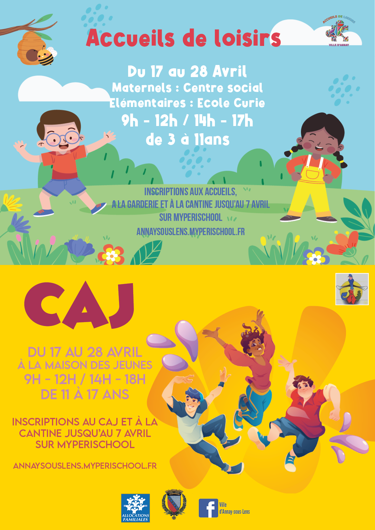 Affiche acm caj printemps 2023