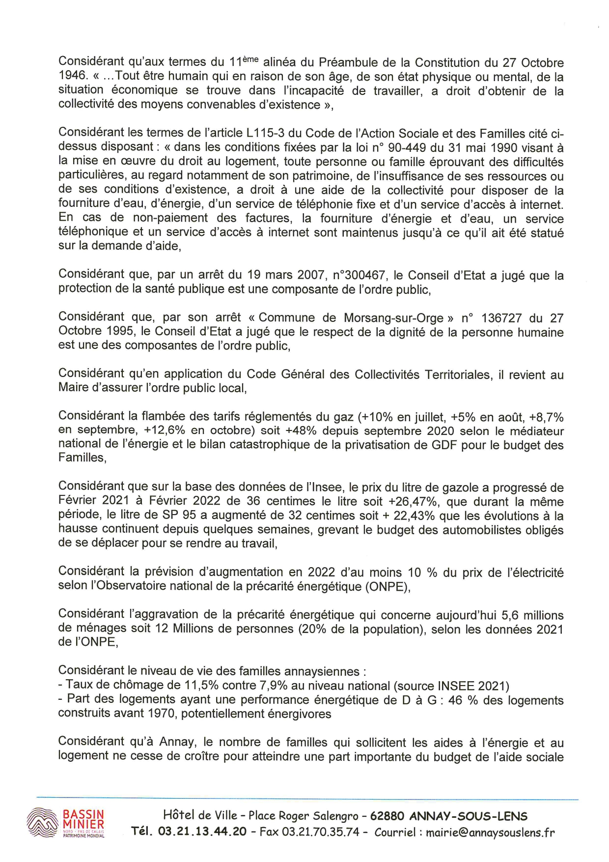 Arrete coupure energie 2