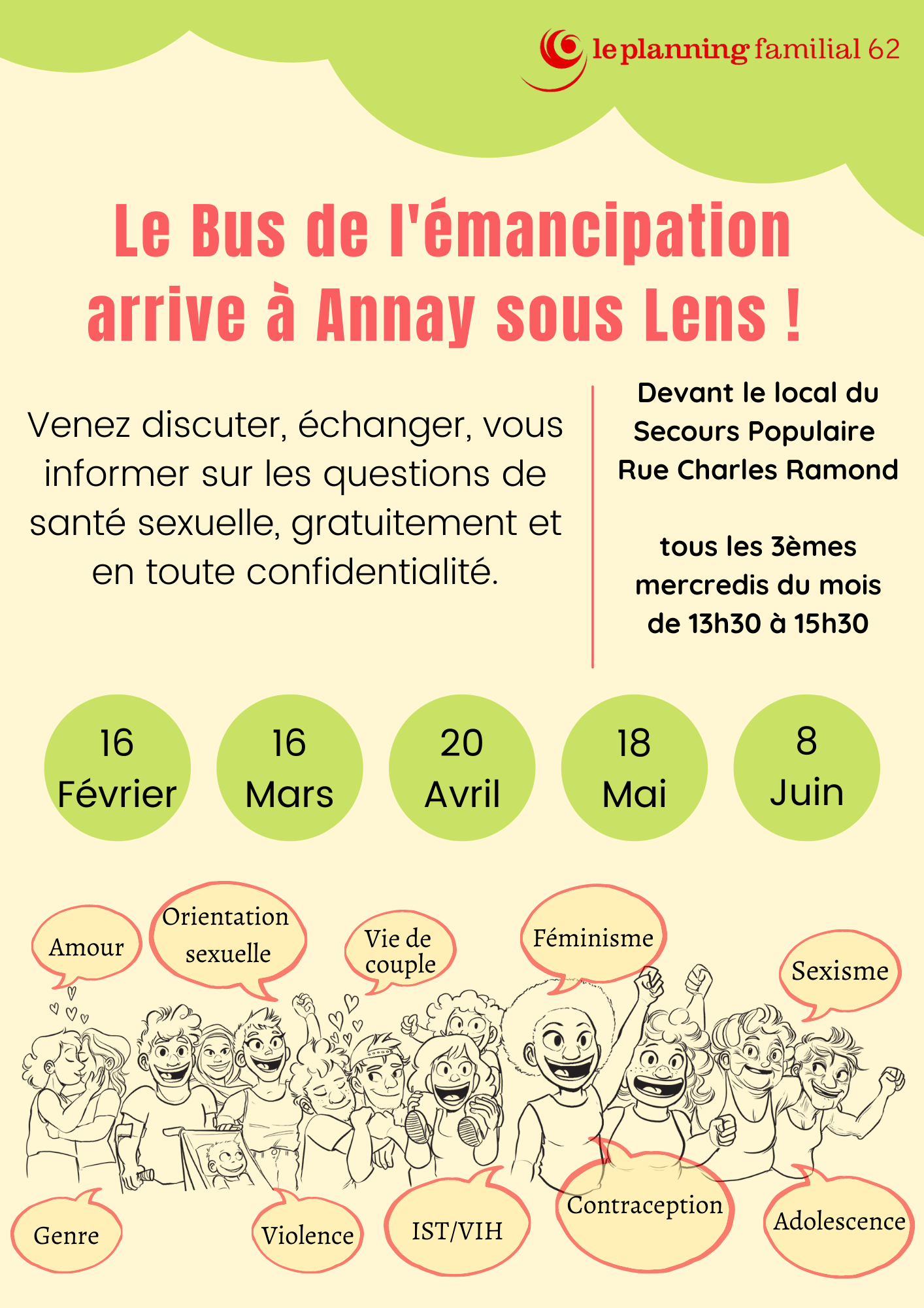 Bus à Annay Vert